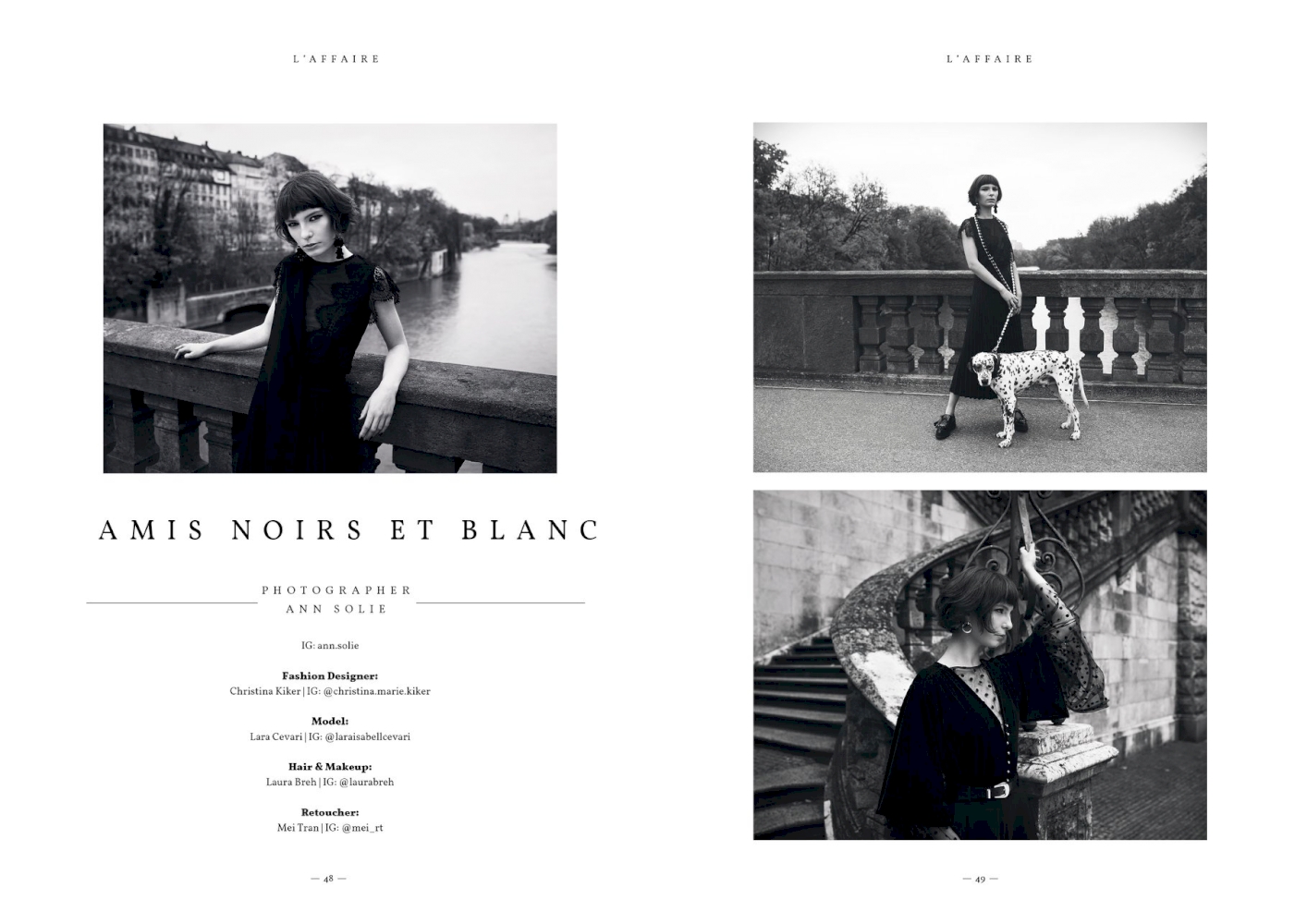 L'affaire Magazine - AMIS NORS ET BLANC
