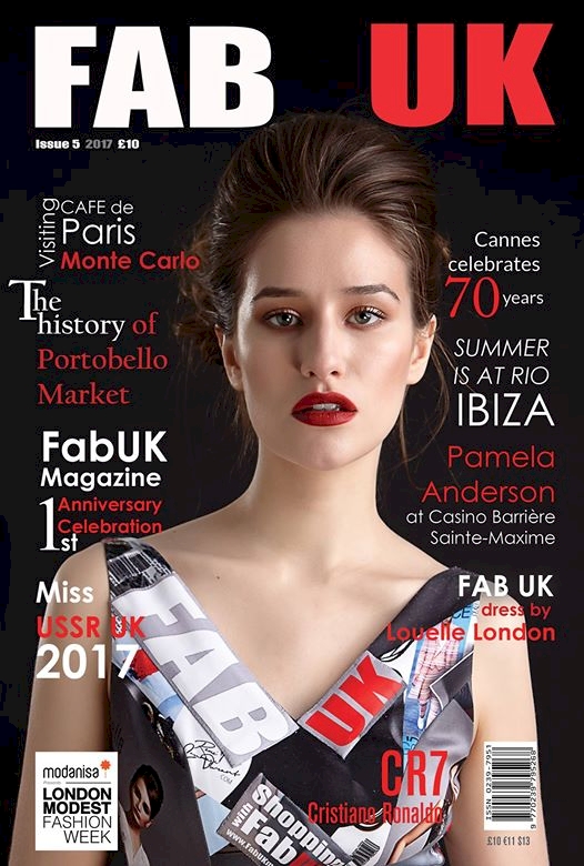 FAB UK MAGAZINE - COVER FOR 1ST ANNIVERSARY