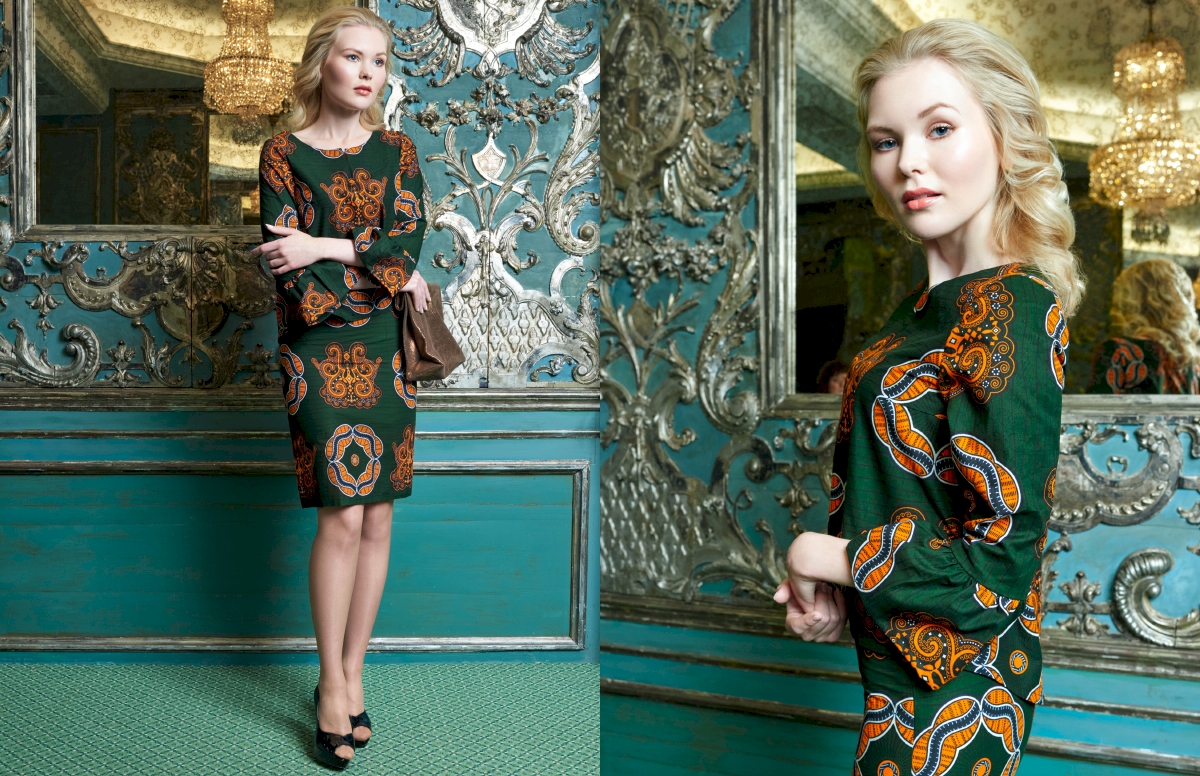 NOH NEE Dirndl à l'Africaine