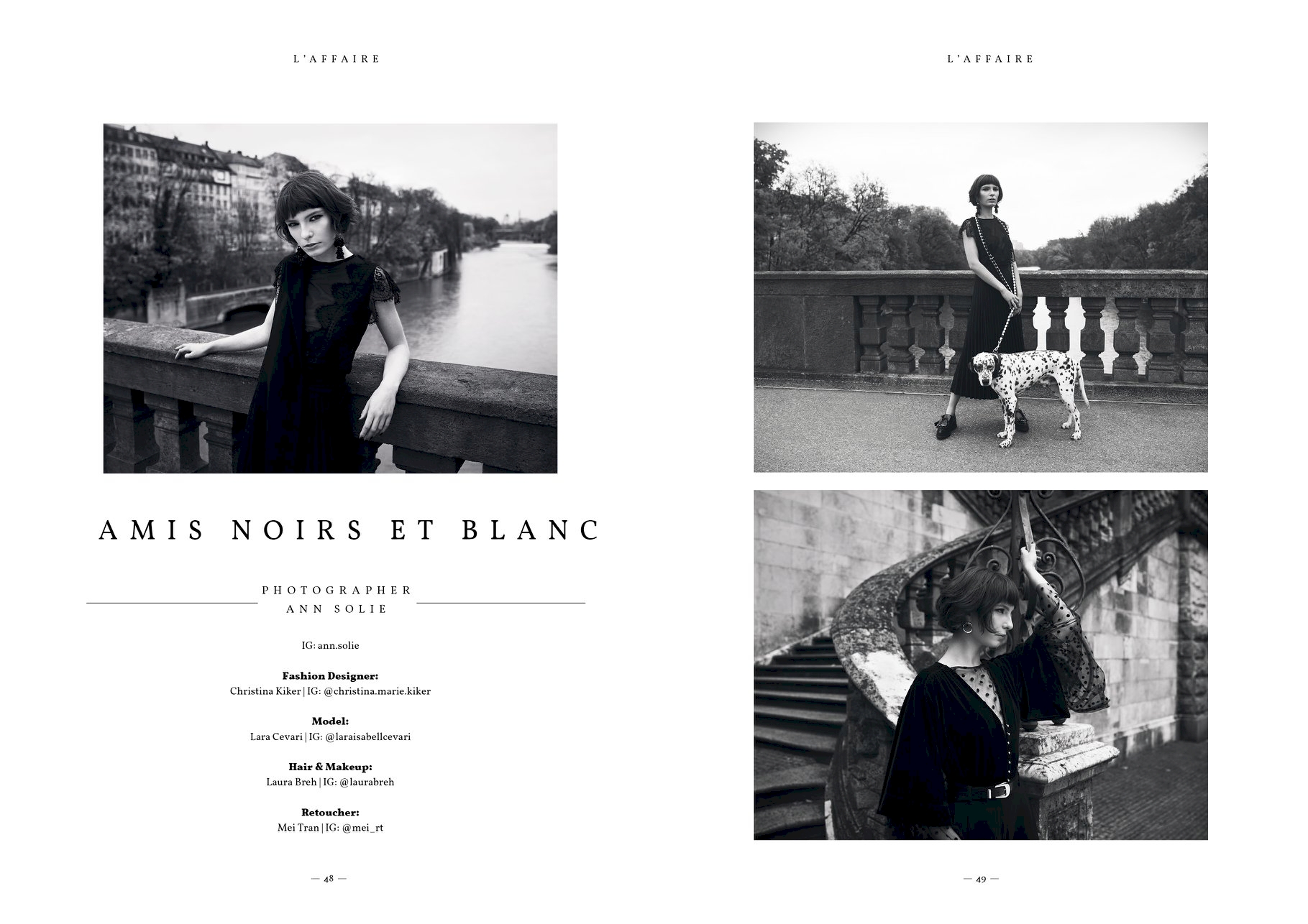 L'affaire Magazine - AMIS NORS ET BLANC