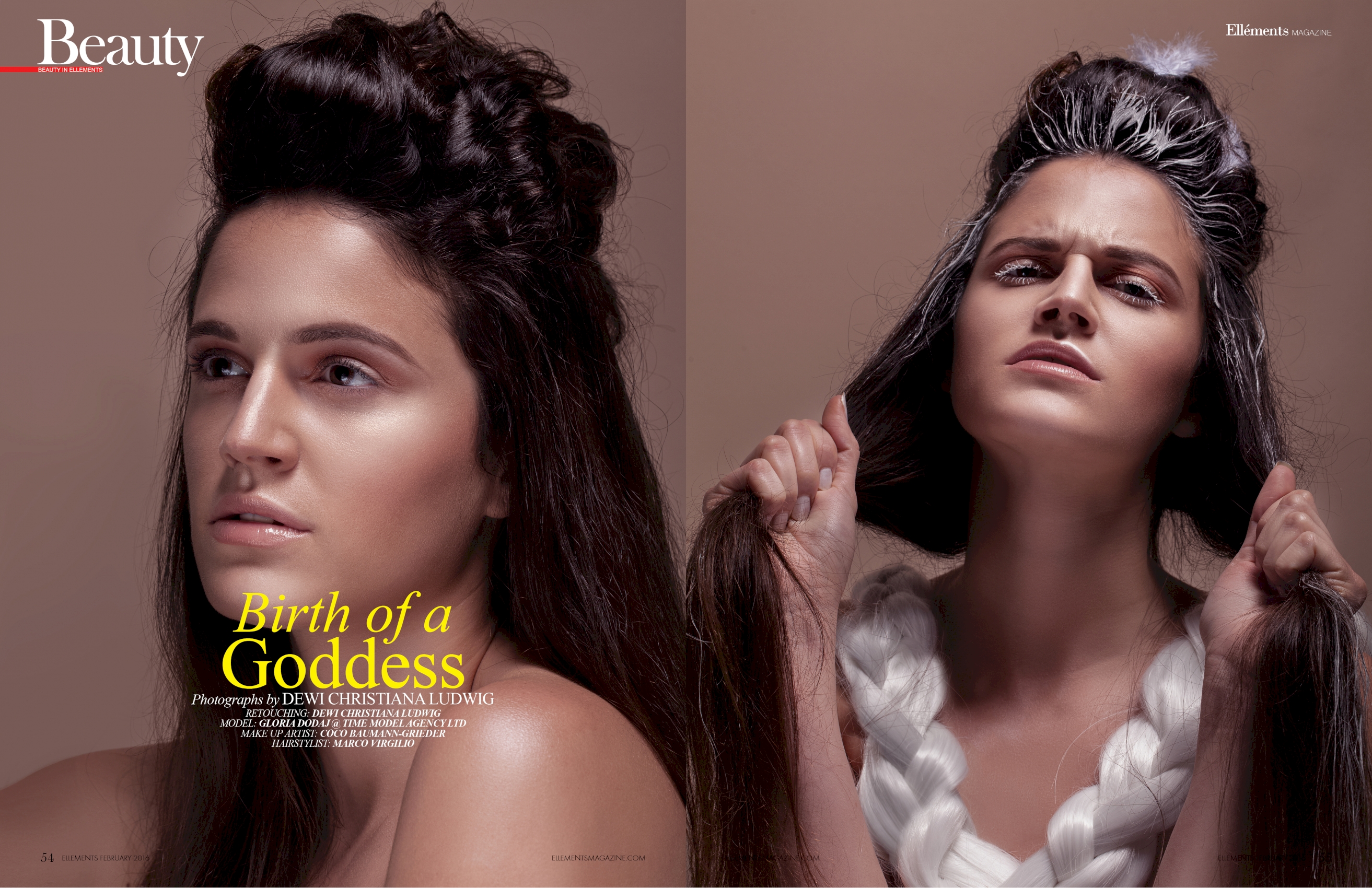 Elléments Magazine - Birth of goddess