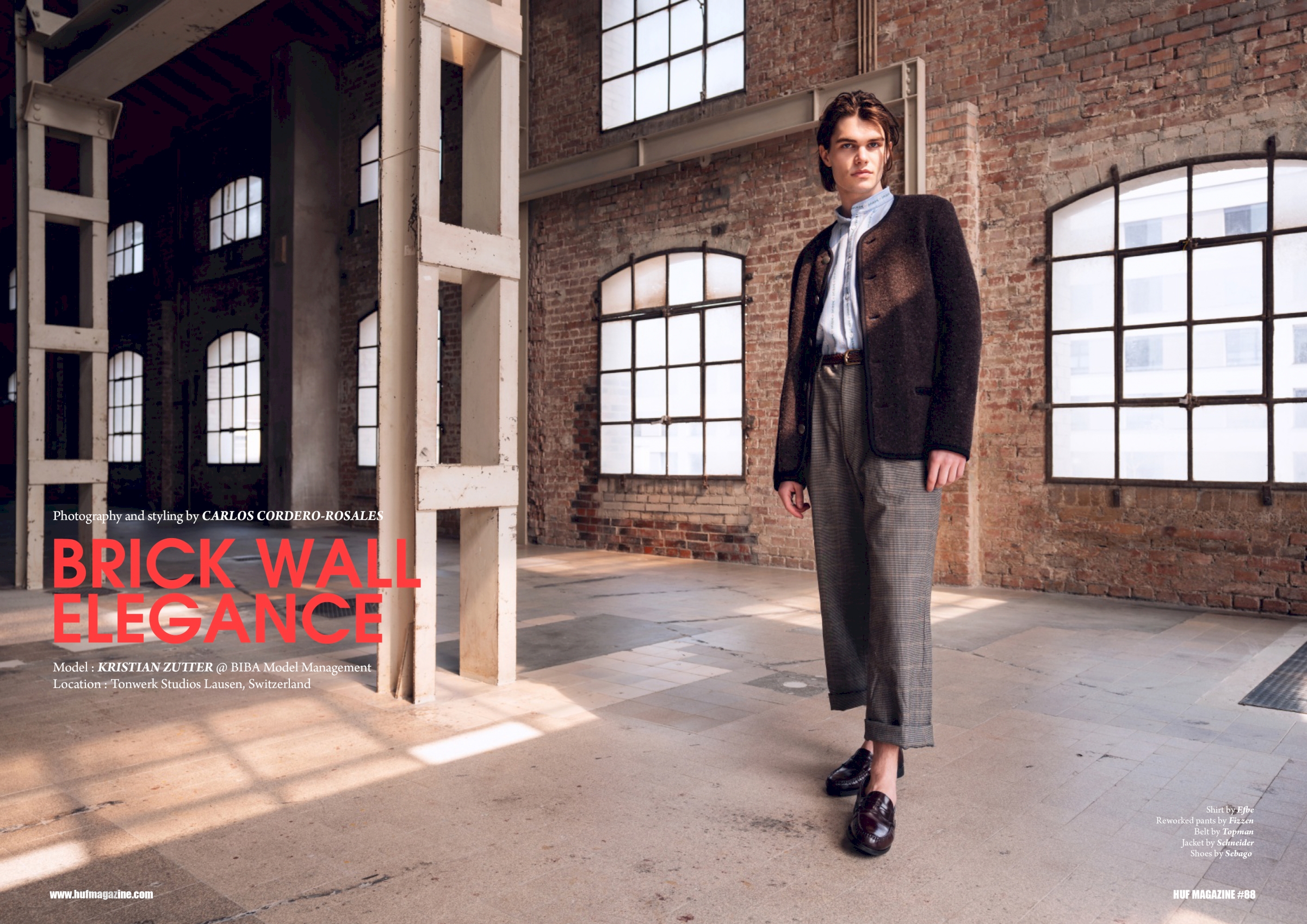 HUF MAG - Brick Wall Elegance