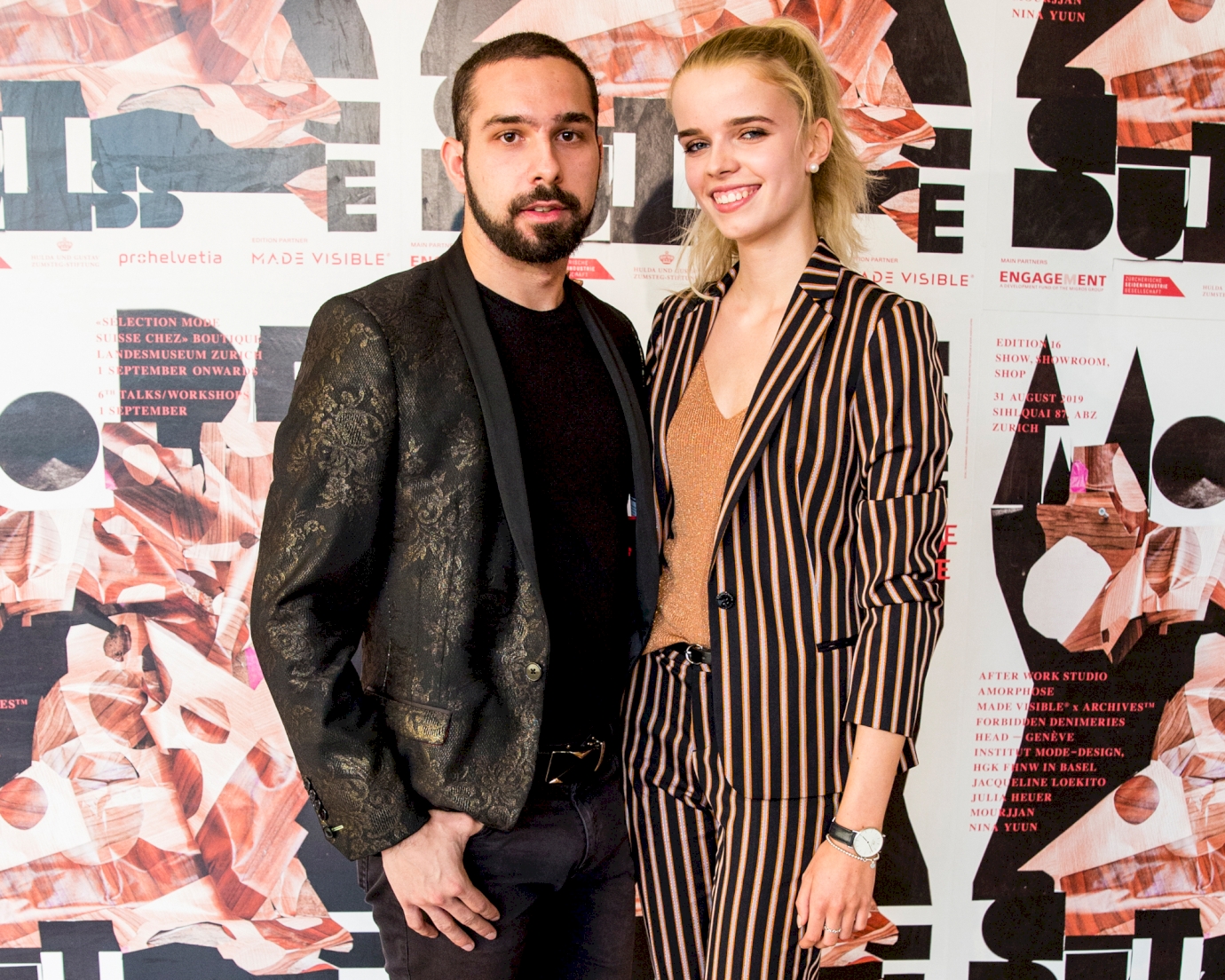 TheEditorials at the Mode Suisse Edition 16 in Zurich.