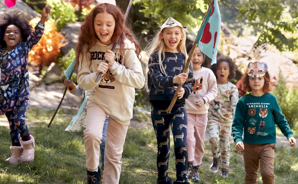 H&M ventures into the wild for a kidswear collaboration with Illustrator Kelsey Oseid of Kelzuki